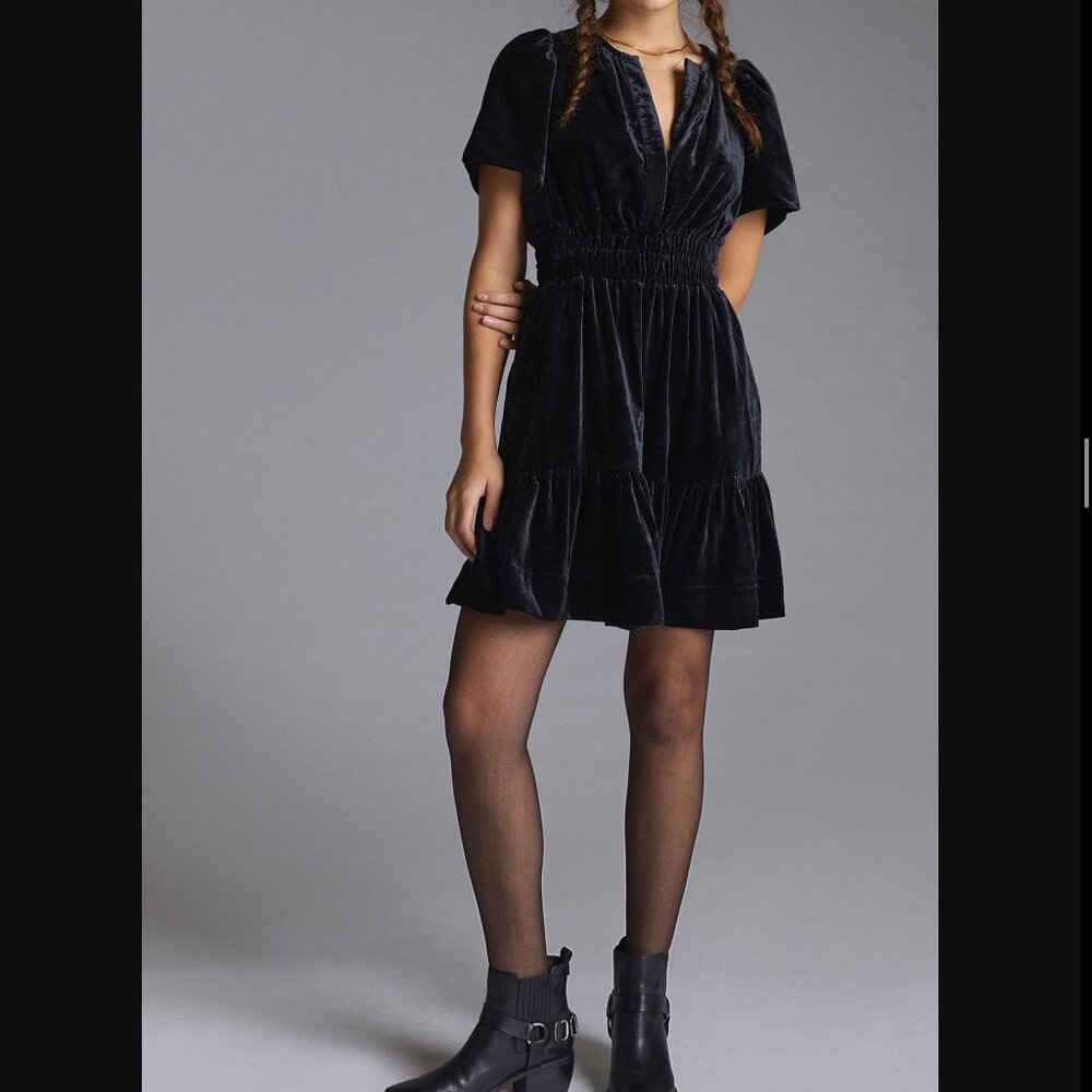Somerset Velvet Mini Dress